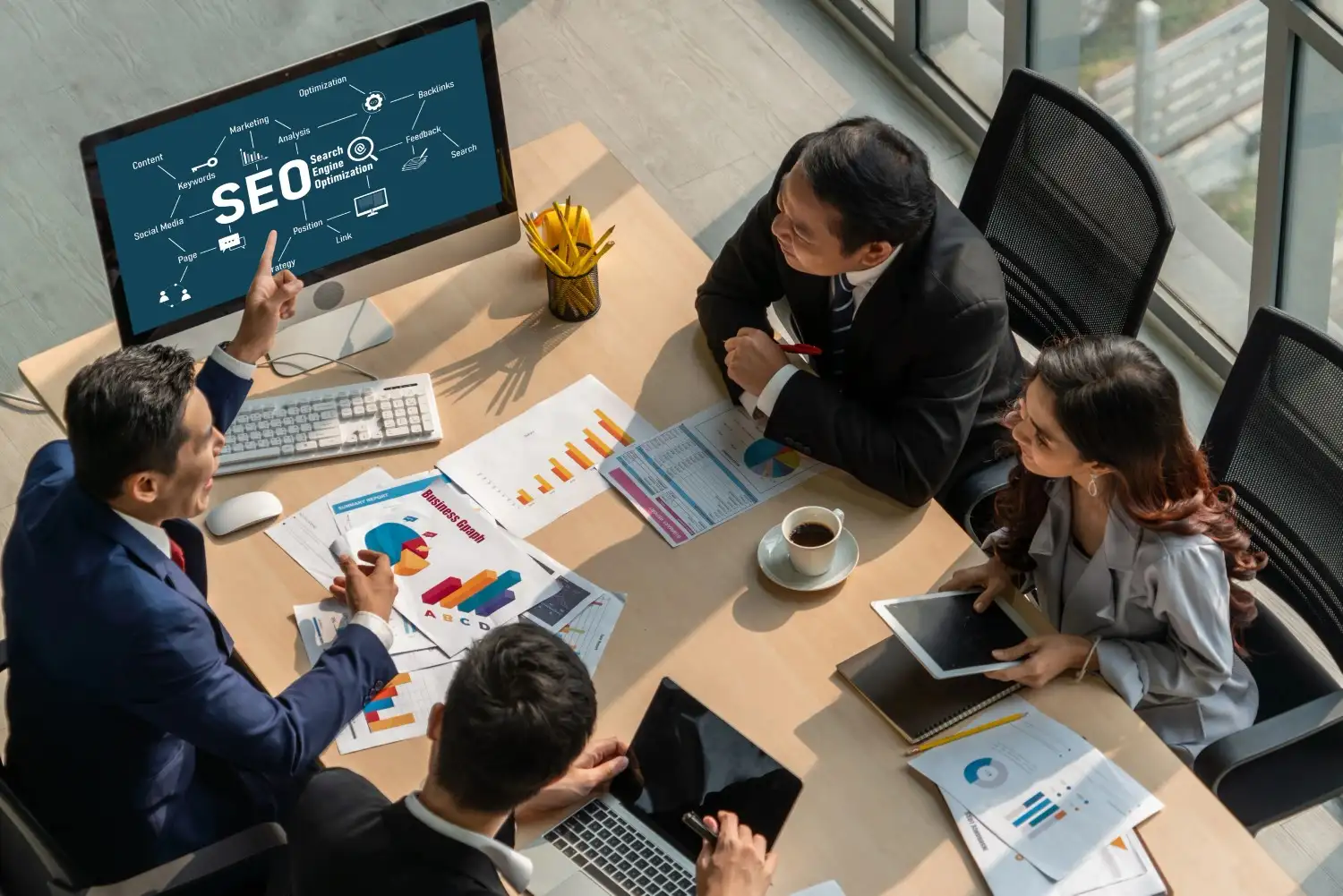 Ilustrasi SEO untuk e-commerce dan online retail